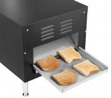 Photo 3 - Toaster convoyeur professionnel à poser, vitesse de convoyage réglable, production 150 tranches/h - bartscher - 100262 - Bartscher - 100262