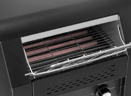 Photo 6 - Toaster convoyeur professionnel à poser, vitesse de convoyage réglable, production 150 tranches/h - bartscher - 100262 - Bartscher - 100262