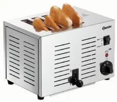 Toaster grille-pain ts40 4 tranches 300x250x220 mm - bartscher - 100292 - Bartscher - 100292 Toaster grille-pain ts40 4 tranches 300x250x220 mm - bartscher - 100292 - Bartscher - 100292