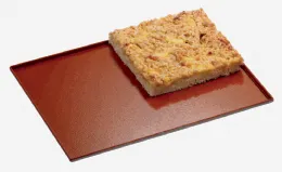 Photo 1 - Plaque de cuisson en aluminium avec revêtement - 433x333x10 mm - Bartscher - 100405