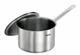 Photo 2 - Casserole inox avec couvercle 6,7 litres - 485x265x200 mm - Bartscher - 100452