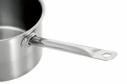 Photo 4 - Casserole inox avec couvercle 6,7 litres - 485x265x200 mm - Bartscher - 100452