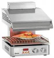 Salamandre Hi-Light-Lift 400-2Z Monophasé 2 zones de chauffage 3 kW 400x570x515 mm - Bartscher - 101552