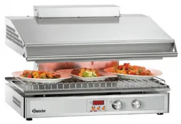 Salamandre Hi-Light-Lift 700-2Z 5,3 kW 2 zones de chauffe 745x590x515 mm - Bartscher - 101554 Salamandre Hi-Light-Lift 700-2Z 5,3 kW 2 zones de chauffe 745x590x515 mm - Bartscher - 101554