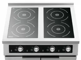Photo 2 - Fourneau profondeur 650 à induction à 4 zones gu triphasé 17 kw - bartscher - 105765 - Bartscher - 105765