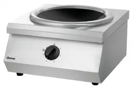 Photo 4 - Wok à poser induction iw 80 triphasé 8 kw - bartscher - 105890 - Bartscher - 105890