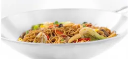 Photo 2 - Sauteuse wok professionnelle 6 l inox 18/10 fond rond - bartscher - 106001 - Bartscher - 106001