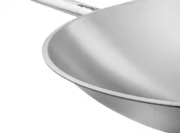 Photo 4 - Sauteuse wok professionnelle 6 l inox 18/10 fond rond - bartscher - 106001 - Bartscher - 106001