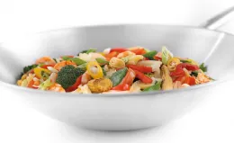 Photo 2 - Sauteuse wok professionnelle 5,75 l inox 18/10 fond plat - bartscher - 106002 - Bartscher - 106002