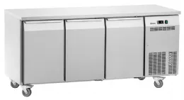 Photo 2 - Table réfrigérée professionnelle positive 3 portes à battant capacité 1/1 gn - bartscher - 110906 - Bartscher - 110906