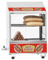 Machine à hot-dog vapeur wb1001 - bartscher - 120417 - Bartscher - 120417