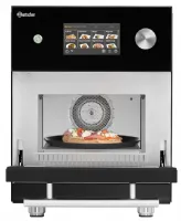 Photo 4 - Four snacking professionnel sur four noir commande tactile chambre 305x305x185 mm - bartscher - 120741 - Bartscher - 120741