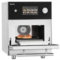 Photo 2 - Four professionnel snacking sur four couleur argenté commande électronique volume 17 litres - bartscher - 120768 - Bartscher - 120768