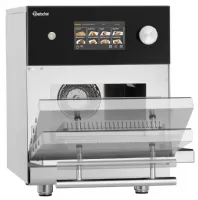 Photo 4 - Four professionnel snacking sur four couleur argenté commande électronique volume 17 litres - bartscher - 120768 - Bartscher - 120768