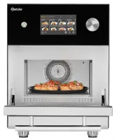 Photo 5 - Four professionnel snacking sur four couleur argenté commande électronique volume 17 litres - bartscher - 120768 - Bartscher - 120768