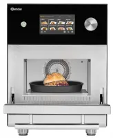 Photo 6 - Four professionnel snacking sur four couleur argenté commande électronique volume 17 litres - bartscher - 120768 - Bartscher - 120768