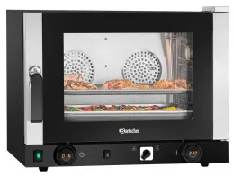 Four à convection professionnel monophasé 4 niveaux commande manette MDI cuisson ventilée et grill - Bartscher - 120827