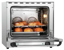Photo 2 - Four convection professionnel at90-st monophasé 2 moteurs - bartscher - 120879 - Bartscher - 120879