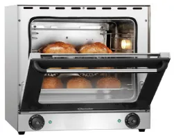 Photo 3 - Four convection professionnel at90-st monophasé 2 moteurs - bartscher - 120879 - Bartscher - 120879