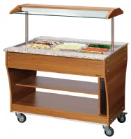 Buffet Maintien Chaud Chariot 3x 1/1GN 1200x880x1370 mm - Bartscher - 125614 Buffet Maintien Chaud Chariot 3x 1/1GN 1200x880x1370 mm - Bartscher - 125614