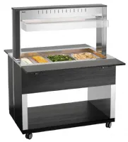 Buffet Maintien Chaud Chariot W3110-200A 3 récipients GN 1/1 1170x1250x1510 mm - Bartscher - 125633V2 Buffet Maintien Chaud Chariot W3110-200A 3 récipients GN 1/1 1170x1250x1510 mm - Bartscher - 125633V2