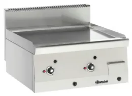 Plaque à snacker pro profondeur 600 grill gaz 600, B600, lisse Gaz - Bartscher - 1311813 Plaque à snacker pro profondeur 600 grill gaz 600, B600, lisse Gaz - Bartscher - 1311813