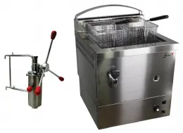 Friteuse cuve ronde professionnelle gaz cuve 10 l - sofraca - 13206chi - Sofraca - 13206CHI Friteuse cuve ronde professionnelle gaz cuve 10 l - sofraca - 13206chi - Sofraca - 13206CHI