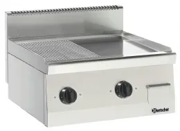 Plaque à snacker pro profondeur 600 grill 600, B600, 1/2-1/2 - Bartscher - 132255 Plaque à snacker pro profondeur 600 grill 600, B600, 1/2-1/2 - Bartscher - 132255