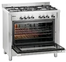 Photo 7 - Cuisinière professionnelle à gaz bgh 600-521 5 brûleurs - bartscher - 1519821 - Bartscher - 1519821