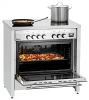 Photo 2 - Cuisinière professionnelle fourneau vitro 5k-ebmf 5 feux - bartscher - 155670 - Bartscher - 155670