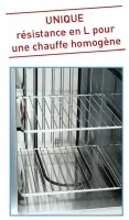 Photo 2 - Chauffe assiette professionnel 30 assiettes ø 33 cm jusqu'à 90°c - sofraca - 16052ac - Sofraca - 16052AC
