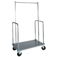 Chariot de débarrassage porte-valises et porte-habits en inox 1000x560x1600 mm - virtus - 1795f - Virtus group - 1795F Chariot de débarrassage porte-valises et porte-habits en inox 1000x560x1600 mm - virtus - 1795f - Virtus group - 1795F