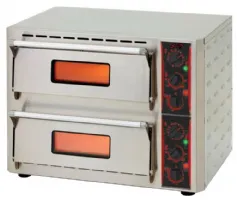 Four à pizza professionnel triphasé 2 chambres 2 pizzas 41 cm - sofraca - 18424 - Sofraca - 18424 Four à pizza professionnel triphasé 2 chambres 2 pizzas 41 cm - sofraca - 18424 - Sofraca - 18424