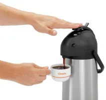 Photo 4 - Cafetière thermos à pompe 1,9l-st - bartscher - 190117 - Bartscher - 190117