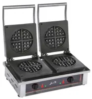 Gaufrier professionnel double monophasé pour gaufres rondes - sofraca - 19172 - Sofraca - 19172 Gaufrier professionnel double monophasé pour gaufres rondes - sofraca - 19172 - Sofraca - 19172