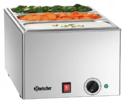 Bain Marie 313-150 à poser avec 1 cuve de 15 litres - Bartscher - 200233 Bain Marie 313-150 à poser avec 1 cuve de 15 litres - Bartscher - 200233