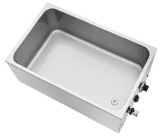 Photo 5 - Bains marie à poser 1/1gn, 150mm, robinet, capacité 10 l - bartscher - 200240 - Bartscher - 200240