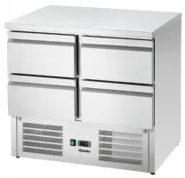 Photo 7 - Table desserte réfrigérée mini 900s4 4 tiroirs positifs capacité 180 l - bartscher - 200282 - Bartscher - 200282
