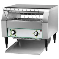 Toaster à tunnel avec minuterie, largeur de bande 350 mm, max 120÷350 pcs/h, 2.45 kw - virtus - 2003f - Virtus group - 2003F