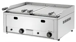 Photo 2 - Barbecue pierre de lave grill gaz 70, l660, at alimentation gaz et dimensions 660x570x282 mm - bartscher - 2006601 - Bartscher - 2006601