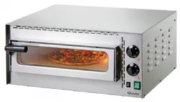 Petits four à pizza pro Mini Plus gaz 1 chambre vitrée 2 x 6 pizzas 330 mm - Bartscher - 203530