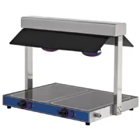 Plaque chauffante 2 x bain-marie gn 1/1 avec 2 lampes halogènes - virtus - 2093a1e - Virtus group - 2093A1E Plaque chauffante 2 x bain-marie gn 1/1 avec 2 lampes halogènes - virtus - 2093a1e - Virtus group - 2093A1E