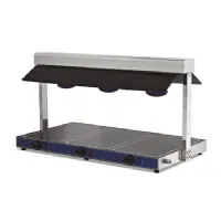 Plaque chauffante 3 x bain-marie gn 1/1 avec 3 lampes halogènes - virtus - 2093a2 - Virtus group - 2093A2 Plaque chauffante 3 x bain-marie gn 1/1 avec 3 lampes halogènes - virtus - 2093a2 - Virtus group - 2093A2