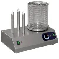 Machine à hot-dog avec manchon pyrex et 3 plots chauffe-pain, capacité 40 saucisses, 0.7 kw - virtus - 2106g - Virtus group - 2106G Machine à hot-dog avec manchon pyrex et 3 plots chauffe-pain, capacité 40 saucisses, 0.7 kw - virtus - 2106g - Virtus group - 2106G