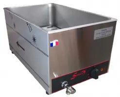 Photo 2 - Bain-marie professionnel à poser cuve gn 1/1 avec robinet de vidange - sofraca - 21142 - Sofraca - 21142