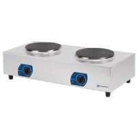 Réchaud électrique de table 2 plaques 4 kw - virtus - 2123r - Virtus group - 2123R