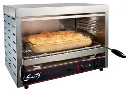 Salamandre professionnelle monophasée vitrocéramique 560x500x400 mm - Sofraca - 24042V