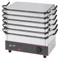 Chauffe aliments professionnel 6 plaques 650 W - Sofraca - 28006