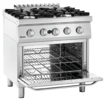 Fourneau profondeur 700 gaz 70040 GB21 - Bartscher - 2851251
