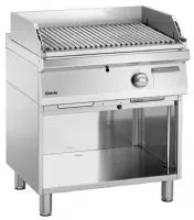 Photo 5 - Gril à pierre de lave 700vr g180 gaz sur pied 800x700x850 mm - bartscher - 2856311 - Bartscher - 2856311